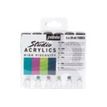 3167868335006-Pebeo Studio Acrylics - 6 tubes de peinture acrylique - couleurs assorties - 20 ml-P_300054876_1-0