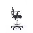 0403000554083-Tabouret TANIX - accoudoirs fixes - repose pieds - noir--2