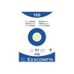 3130630103462-Exacompta - 100 fiches Bristol - A4 (210 x 297 mm) - vert-P_300085429_1-0