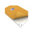 3020121062869-Oxford - Bloc notes - A4 + - 160 pages - ligné - 80G - perforé - orange-P_302308_1-4