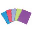ATOMA Tutti Frutti - Cahier de notes - par disque - A4 - 72 feuilles / 144 pages - papier blanc - ligné - couvercle rouge transparent - polypropylène (PP)