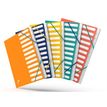 Oxford Bicolor Recyc+ - Trieur carte 12 positions - A4 - disponible dans différentes couleurs