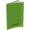 Conquérant Classique - Cahier polypro A4 (21x29,7cm) - 140 pages - grands carreaux (Seyes) - vert