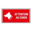 Pickup - Panneau de signalisation - 300 x 150 mm - Attention au chien