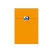 Oxford - Bloc notes - A4 - 160 pages - grands carreaux - 80G - orange