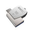 EMTEC T250C Mobile & Go - Dual - USB-flashstation - 16 GB