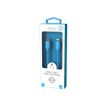 3701263514781-JAYM POP Collection - Câcle USB-C vers Lightning - 1.5 m - bleu-Angle droit-4