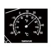 4002390065740-MaulDrive - Horloge - mécanisme radio pilotée - 30 cm - noir argenté-Gros plan-1