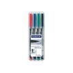 4007817310281-STAEDTLER LUMOCOLOR 310 - Pack de 4 marqueurs permanents pour CD et DVD - pointe extra fine --P_310298_1-0