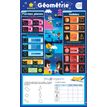 3133099136316-Poster Éducatif Géométrie (43x69cm) - Carte Effaçable - idéal du CP à la 6e --0