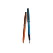 Enzo Varini Taormina - Parure stylo à bille et sylo plume laqué irisé bleu