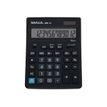Calculatrice de bureau Maul MXL 12 - 12 chiffres - panneau solaire et pile - noir