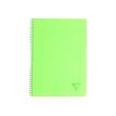 3329683287155-Clairefontaine Linicolor - Cahier polypro à spirale 17 x 22 cm - 100 pages - grands carreaux (Seyes) - disponible-P_328715_5-4