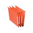 Esselte Dual - 25 Dossiers suspendus pour armoires - fond 50 mm - orange