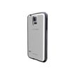 X-Doria Scene - Achterzijde behuizing voor mobiele telefoon - polycarbonaat, rubber - zwart - voor Samsung Galaxy S5