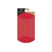 Clairefontaine - Pochette cadeau - 16 x 22 cm - étoiles rouges