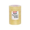 Tesafilm - Kantoortape - 19 mm x 66 m - polypropileen folie - transparant (pak van 8)
