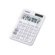 Calculatrice de bureau Casio MS-20UC - 12 chiffres - alimentation batterie et solaire - blanc