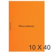 Exacompta SUPER - bestandmap - A4 - voor 200 vellen - oranje (pak van 40)