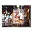 4005546507842-Durable Duraframe Poster Sun - Cadre d'affichage vitrostatique - A1 - argent-Avant-8