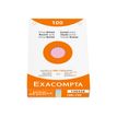 Exacompta - Registratiekaart - 100 x 150 mm - assorti - van ruiten voorzien (pak van 100)