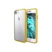 X-Doria Scene - Achterzijde behuizing voor mobiele telefoon - polycarbonaat, rubber - geel - voor Apple iPhone 7
