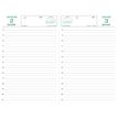 3660942007580-Agenda de bureau Carré - Travers horaire - 1 jour par page - 13,5 x 21 cm - disponible dans différentes cou--3