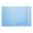 Exacompta Super 210 - 50 Chemises 2 rabats - 210 gr - bleu clair