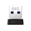 Lexar JumpDrive s47 - USB-flashstation - 64 GB - USB 3.1 - zwart