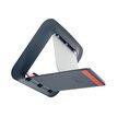 4002432129362-Leitz Ergo Cosy - Support pour ordinateur portable jusqu'à 17" - gris velours-Bas-5