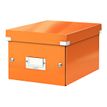 Leitz Click & Store - Boîte de rangement A5 - orange métallisé