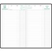3660942007719-Agenda de bureau Comptoir - Euros et Cents - 1 jour par page - 15 x 27 cm - noir - Exacompta--1