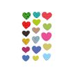 Maildor Cooky - Decoratiesticker - hearts with patterns