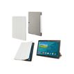 Muvit Smart Stand - Flip cover voor tablet - polyurethaan, polycarbonaat - wit - 10.5