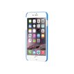 Muvit SoftTouch - Achterzijde behuizing voor mobiele telefoon - polycarbonaat - blauw - voor Apple iPhone 6, 6s