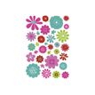 Maildor Decoraty - Decoratiesticker - bloemen - 6 vellen (pak van 180)