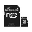MediaRange - carte mémoire 16 Go - Class 10 - micro SDHC