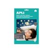 APLI Home - phosphorescent labels - 5 etiket(ten) - A4