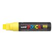Uni POSCA PC-17K - Marker - permanent - voor glas, plastic, stof - geel - pigmentinkt op waterbasis - 15 mm - extra breed