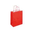 Logistipack - Geschenktasje - uitbreidbaar - 35 cm x 14 cm x 40 cm - rood - pak van 50