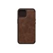 OtterBox Strada Series - porte folio en cuir pour iPhone 13 - marron