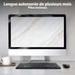 3303170090251-T'nB CLASSY - Pack clavier + souris sans fil - noir--2