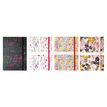 3147280122187-Agenda à élastique Oxford Flowers - 1 jour par page - 15 x 21 cm - disponible dans différentes coule--0