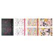 3147280122187-Agenda à élastique Oxford Flowers - 1 jour par page - 15 x 21 cm - disponible dans différentes coule--0
