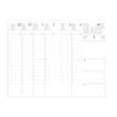 3371010002368-Agenda Alpha Saturne - 1 semaine sur 2 pages - 21 x 29,7 cm - noir - Quo Vadis--1