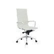 3700339883790-Fauteuil de bureau WARREN - accoudoirs fixes - cuir blanc-P_400000332_2-1