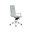 3700339883790-Fauteuil de bureau WARREN - accoudoirs fixes - cuir blanc-P_400000332_3-2