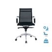 3700339883776-Fauteuil de bureau DANNY - accoudoirs fixes - dossier bas - noir-P_400000335_1-0