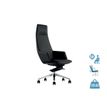 3700339883974-Fauteuil de bureau AIRSEAT II - accoudoirs intégrés - appui-tête intégré - cuir noir-P_400000336_1-0