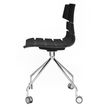 3700339877188-Chaise JUNE - pieds métal avec roulette - coque noire-P_400000348_3-2